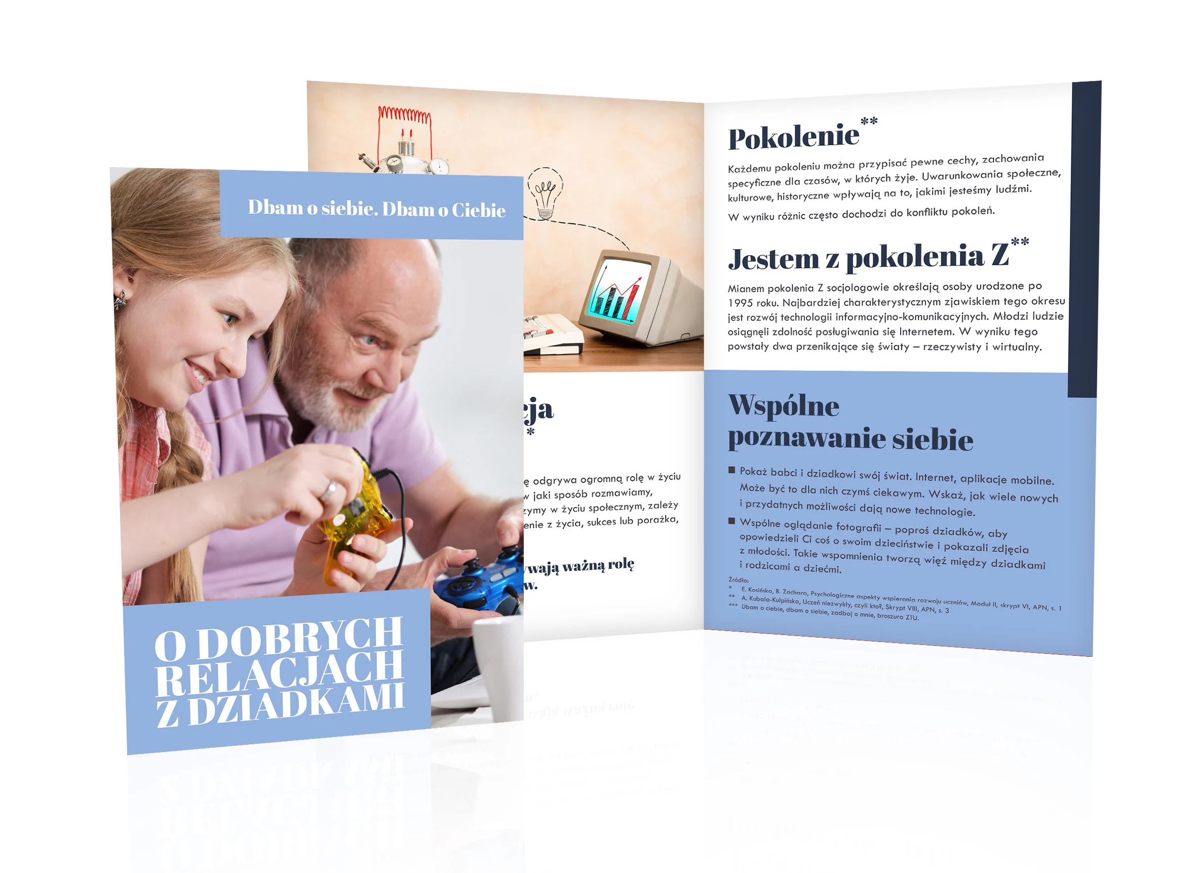 Ulotka profilaktyczna: O dobrych relacjach z dziadkami