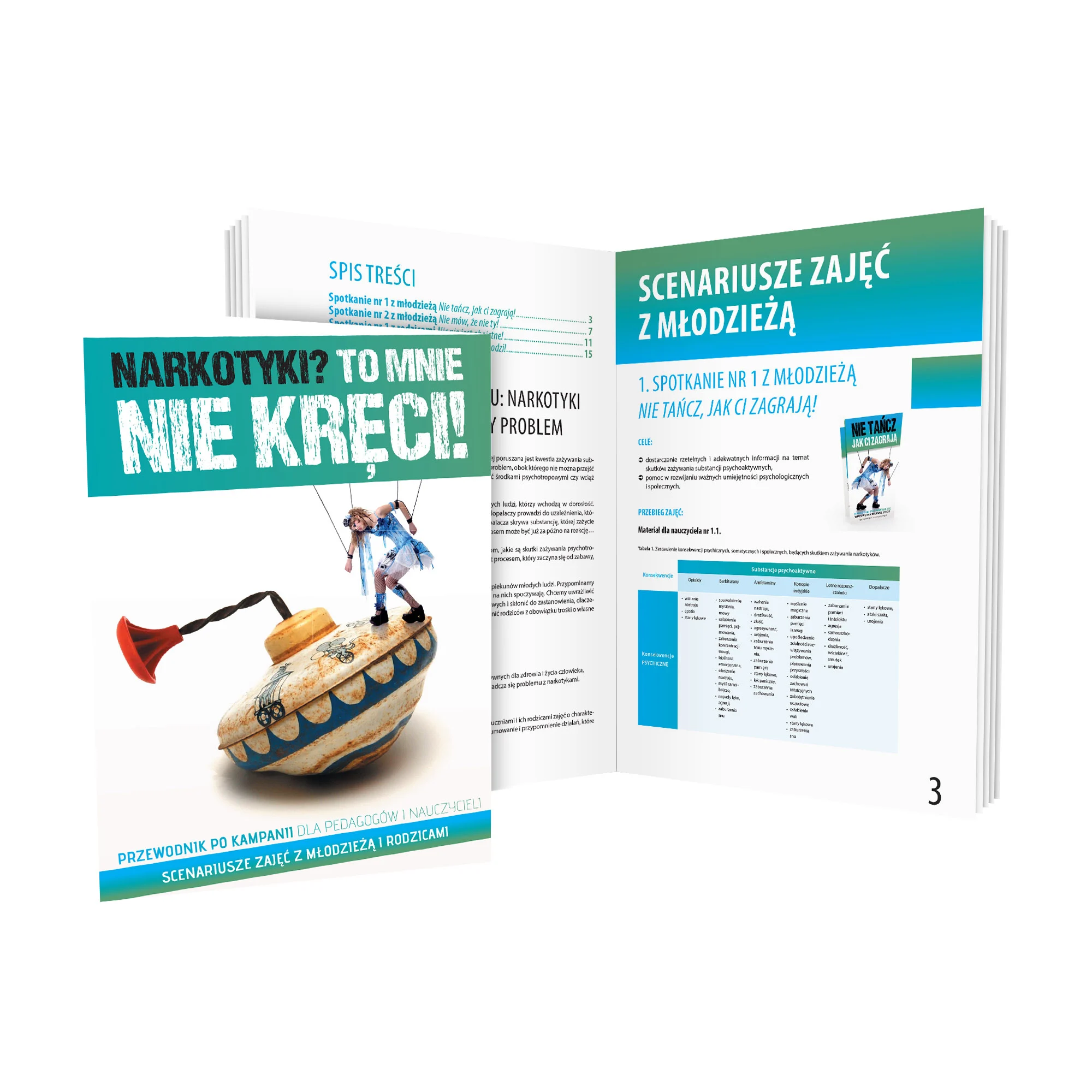 Scenariusze zajęć: Narkotyki? To mnie nie kręci! – I edycja