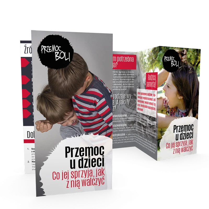 Ulotka profilaktyczna: Przemoc u dzieci