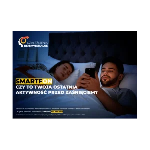 Plakat profilaktyczny: Smartfon