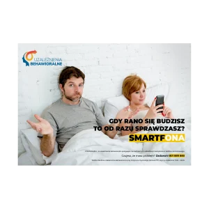 Plakat profilaktyczny - Uzależnienie od smartfona