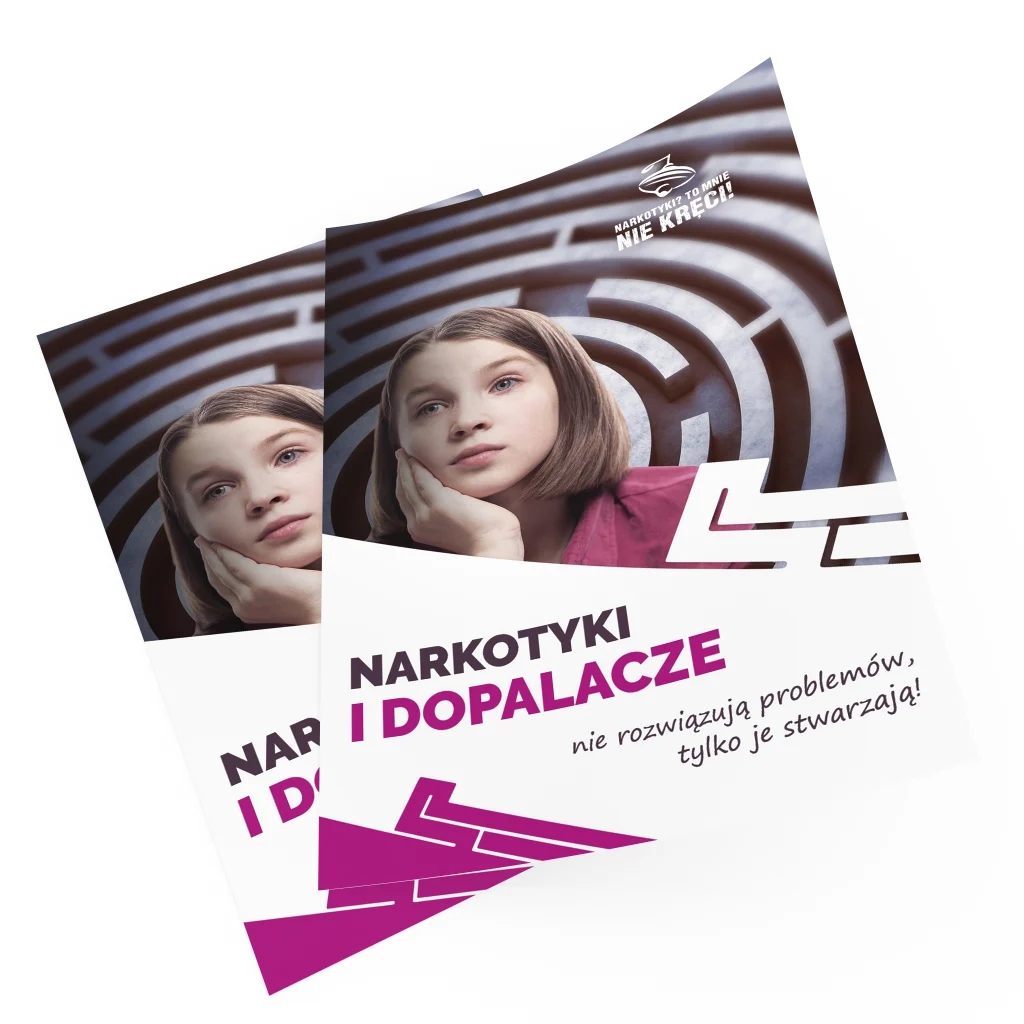 Plakat profilaktyczny: Narkotyki i dopalacze