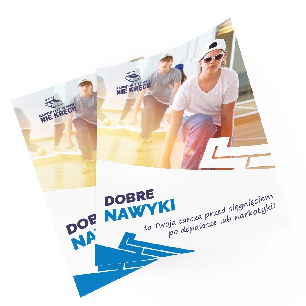 Plakat profilaktyczny: Dobre nawyki
