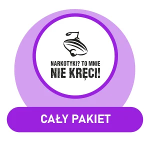 Materiały profilaktyczne: Narkotyki? To mnie nie kręci! 2024/25 - cały pakiet