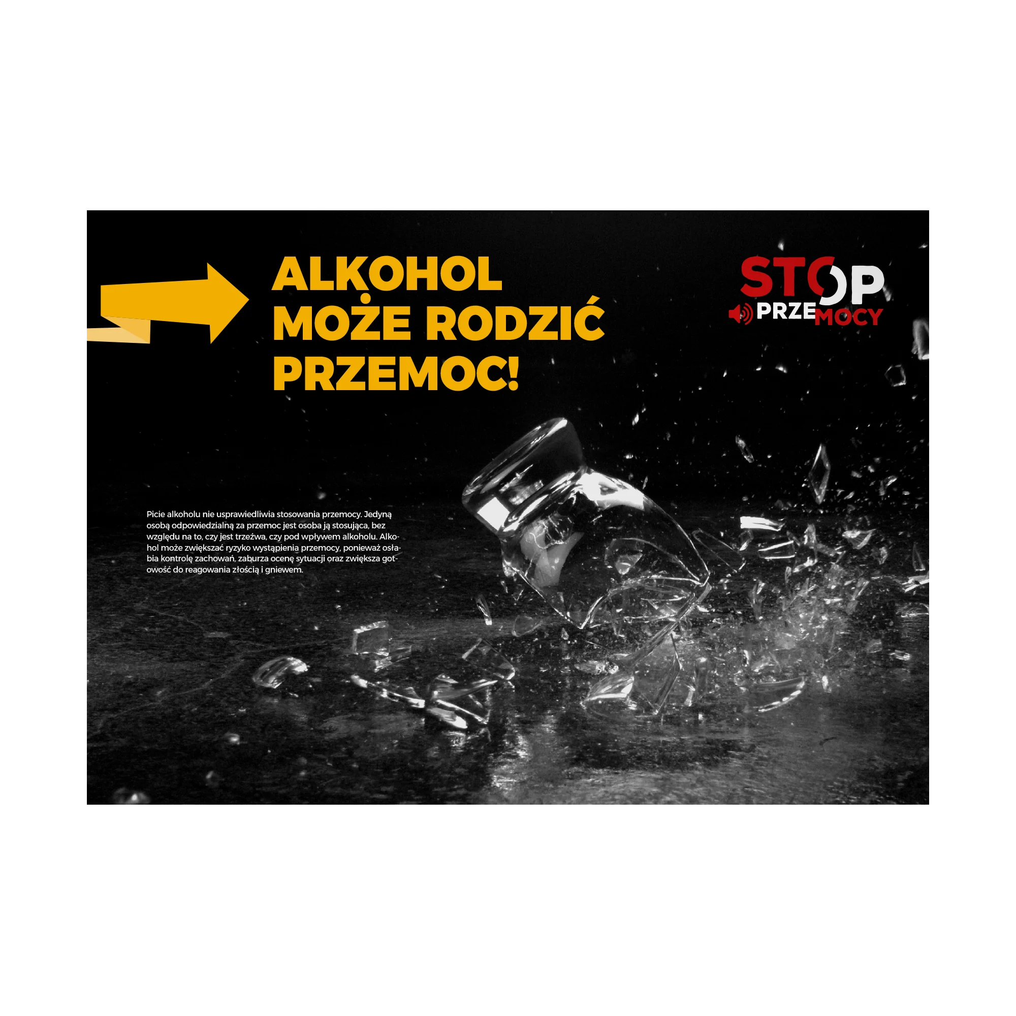 Plakat profilaktyczny: Współuzależnienie