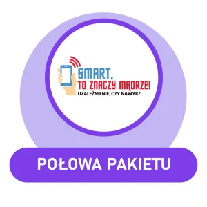 Materiały profilaktyczne: Smart, to znaczy mądrze! 2024/25 - połowa pakietu