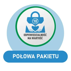 Materiały profilaktyczne: Odpowiedzialność ma wartość - połowa pakietu