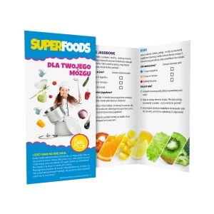 Karta pracy: Superfoods dla twojego mózgu