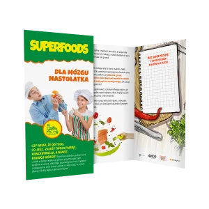 Karta pracy: Superfoods dla mózgu nastolatka