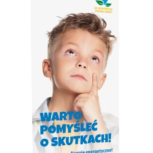 Ulotka profilaktyczna: Warto pomyśleć o skutkach! Napoje energetyczne