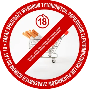 Wobbler: Zakaz sprzedaży wyrobów tytoniowych