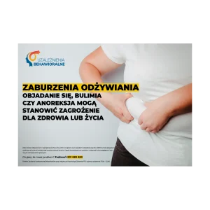 Plakat profilaktyczny: Zaburzenia odżywiania